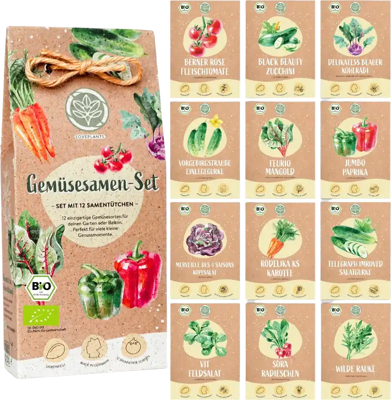 Actie | LOVEPLANTS Biologische Groentezaden