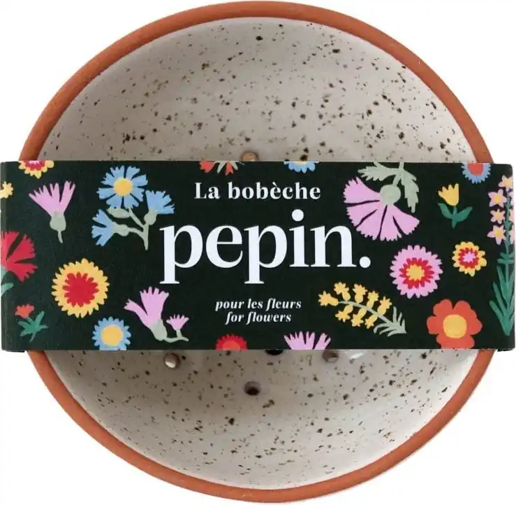 Pepin Beboche pour Fleurs - Bloemschikhouder, Beige - Rechtstreeks uit de fabriek