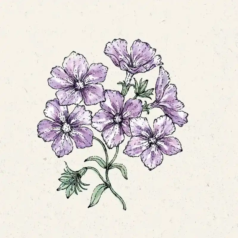 Jora Dahl Phlox drummondii "Sugar Stars" - Rechtstreeks uit de fabriek