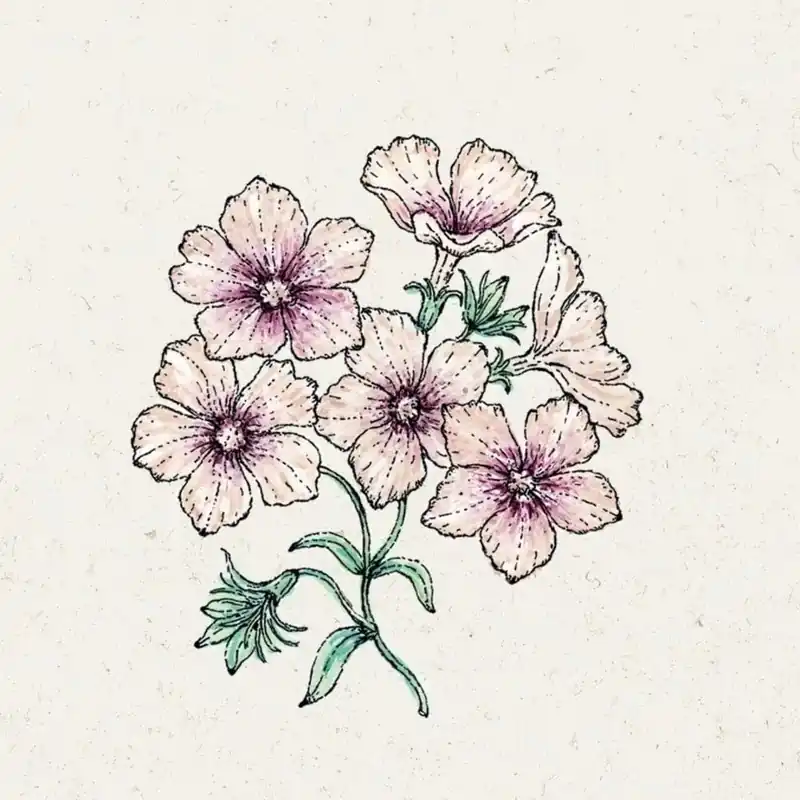Favoriet van klanten - Jora Dahl Phlox drummondii "Crème Brûlée"