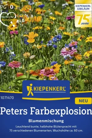 Topproduct | Kiepenkerl Bloemenmix "Peters Farbexplosion", 40 g