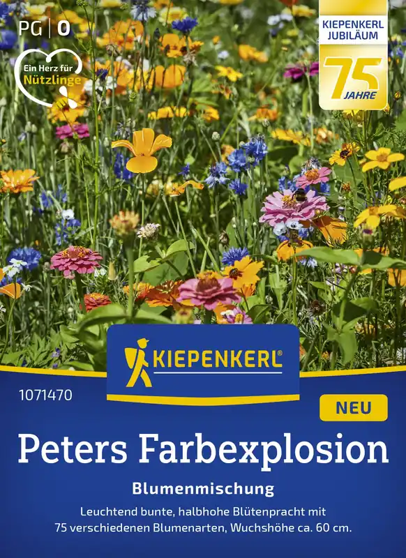 Topproduct | Kiepenkerl Bloemenmix "Peters Farbexplosion", 40 g