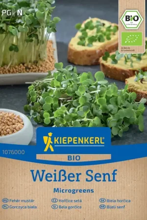 Flitsaanbieding - Kiepenkerl BIO Microgreens Witte Mosterd