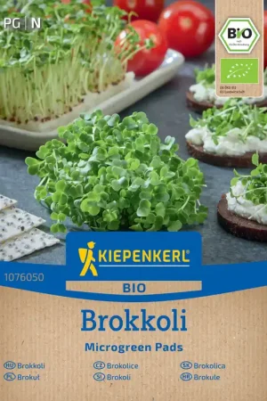 Veilige betaling - Kiepenkerl BIO Microgreen Garden Pads Broccoli