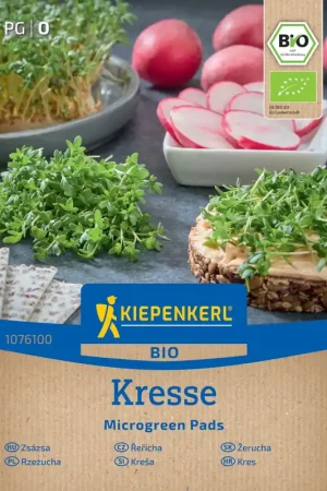 Bestel nu - Kiepenkerl BIO Microgreen Garden Pads Tuinkers