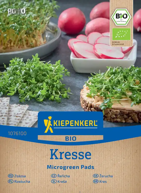 Bestel nu - Kiepenkerl BIO Microgreen Garden Pads Tuinkers