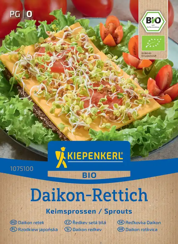 Kiepenkerl BIO Sprouts Daikon Radijs | Nog enkele stuks