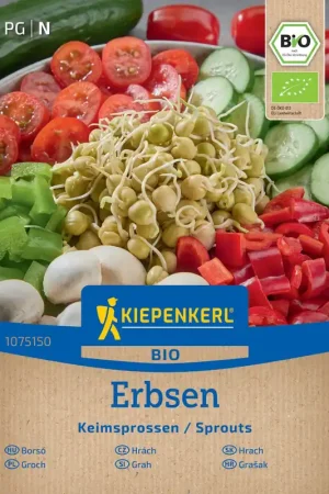 Direct leverbaar - Kiepenkerl BIO Sprouts Erwten