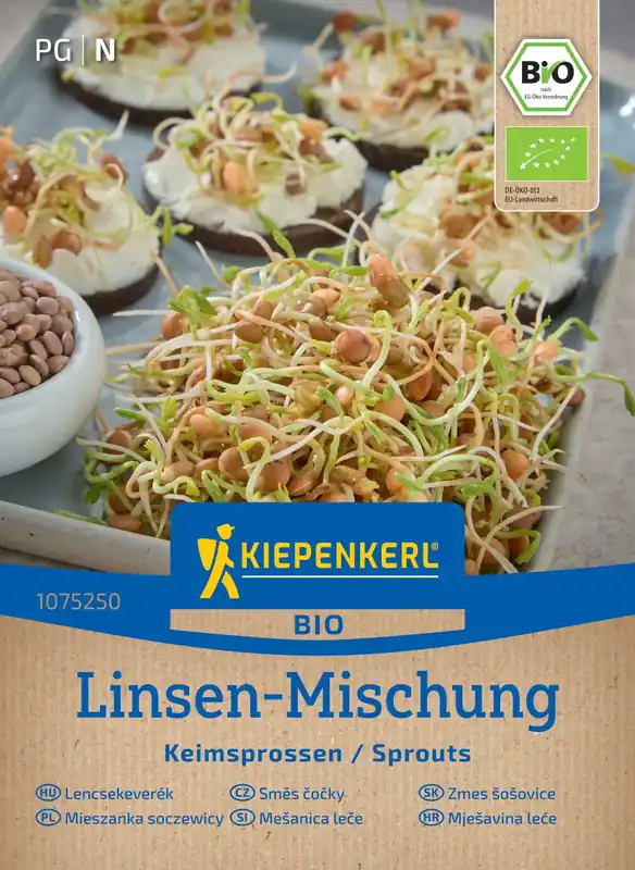 Kiepenkerl BIO Sprouts Linzen Mix - Populair bij klanten