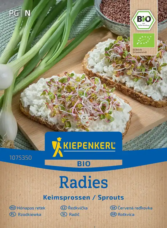 Verlaagde prijs - Kiepenkerl BIO Sprouts Radijs