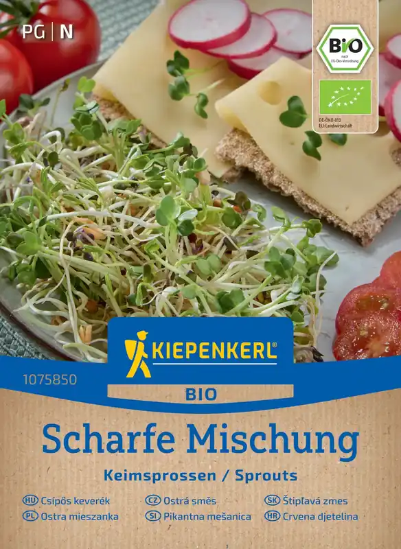 Nog maar een paar beschikbaar - Kiepenkerl BIO Sprouts Pittige Mix