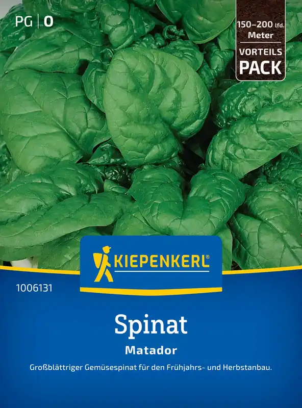 Nieuwe release | Kiepenkerl Spinazie Matador - Voordeelverpakking