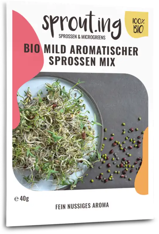 Expreslevering - Sprout.ing Biologische Kiemenmix met Milde Smaak, 40 g
