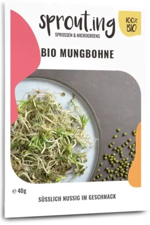 Sprout.ing Biologische Mungbonen, 40 g - Actieprijs