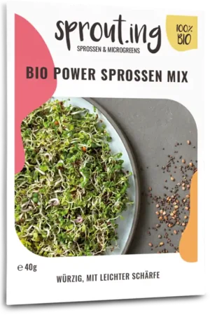Veilige betaling | Sprout.ing Biologische Power Kiemenmix, 40 g