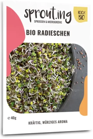 Sprout.ing Biologische Radijs, 40 g | Opruiming