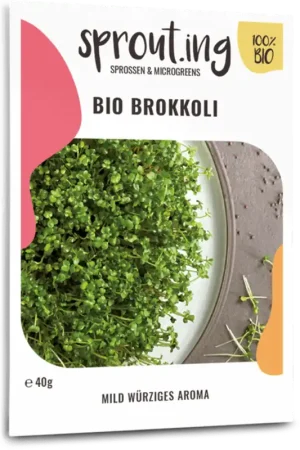 Klaar voor verzending - Sprout.ing Biologische Broccoli, 40 g
