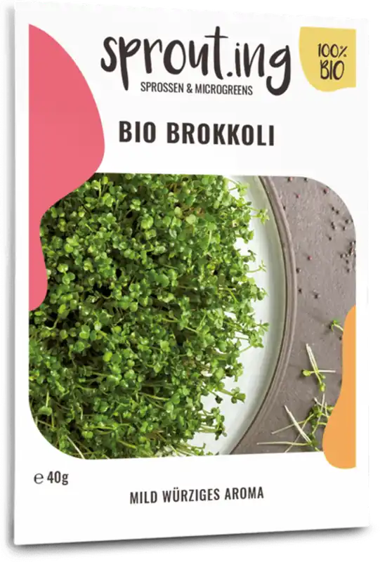 Klaar voor verzending - Sprout.ing Biologische Broccoli, 40 g