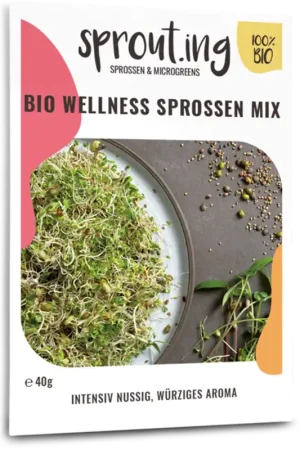 Veel gevraagd | Sprout.ing Biologische Wellness Kiemenmix, 40 g