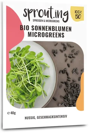 Sprout.ing Biologische Zonnebloem, 40 g - Nieuwe release