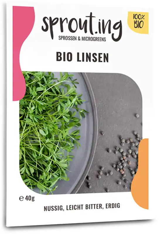 Sprout.ing Biologische Linzen, 40 g - Zojuist toegevoegd