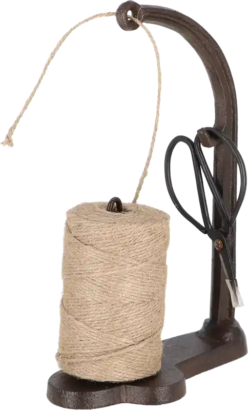 Slechts tijdelijk - Esschert Design Touwhouder met Schaar Industrial
