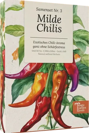 Bespaar nu - Magic Garden Seeds Milde Chilipepers Zadenset