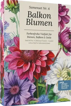 Magic Garden Seeds Balkonbloemen Zadenset - Vanaf nu beschikbaar