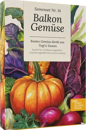 Magic Garden Seeds Balkongroenten Zadenset - Voordeelprijs