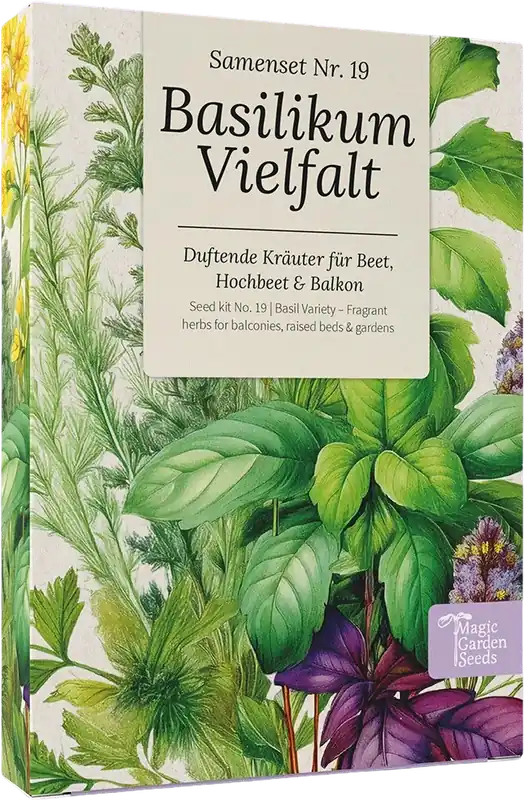 Magic Garden Seeds Basilicumvariëteiten Zadenset - Topdeal