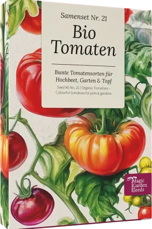 Magic Garden Seeds Biologische Tomaten Zadenset | Prijsverlaging