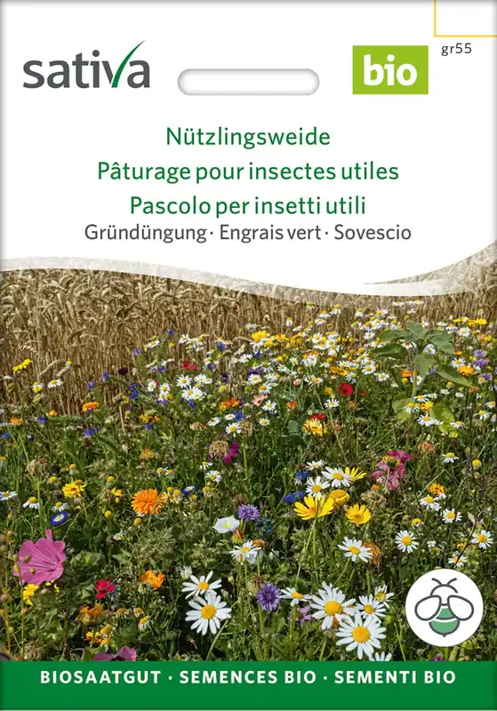 Sativa Biologische Groenbemester "Nützlingsweide", 25 g - Meest verkocht