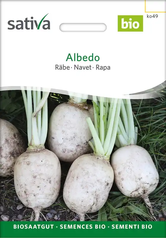 Rechtstreeks uit de fabriek - Sativa Biologische Biet "Albedo", 15 g