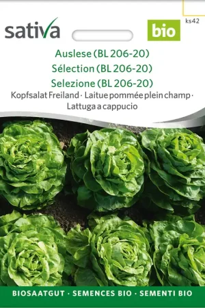 Eenvoudig retourneren - Sativa Biologische Kropsla "Brighella", 0,25 g