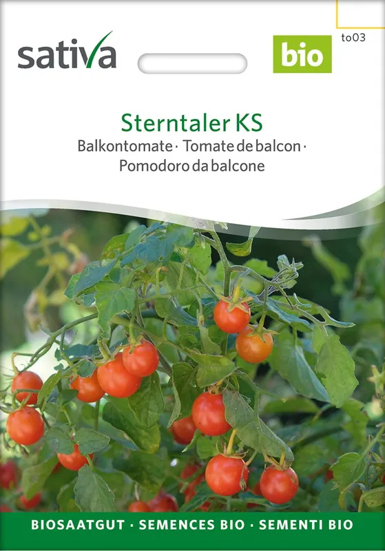 Sativa Biologische Balkontomaat "Sterntaler KS" | Online bestelbaar