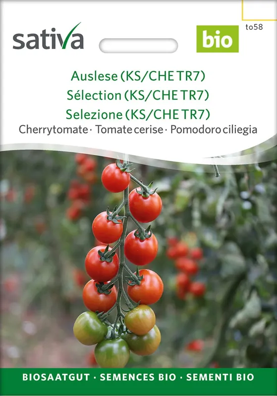 Nieuw binnengekomen - Sativa Biologische Cherrytomaat "Tiamarie"