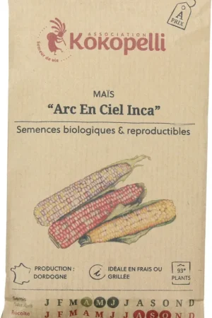Pak je kans - Kokopelli Biologische Suikermaïs "Inca rainbow", 30 g