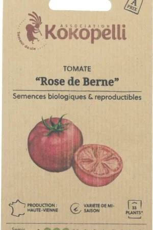 Kokopelli Biologische Roze Tomaat "Rose de Berne", 35 Korrels | Goed beoordeeld