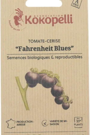 Aanbieding | Kokopelli Biologische Indigo Cherrytomaat "Fahrenheit Blues", 35 Korrels