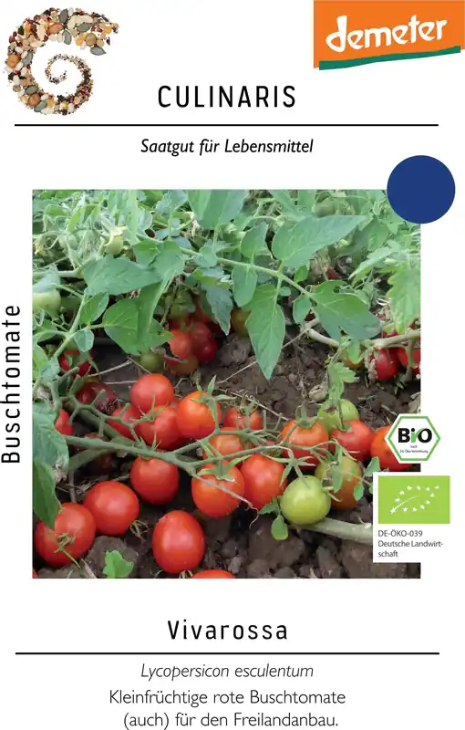 Veilige betaling - Culinaris Bio Struiktomaat "Vivarossa", 12 Korrels