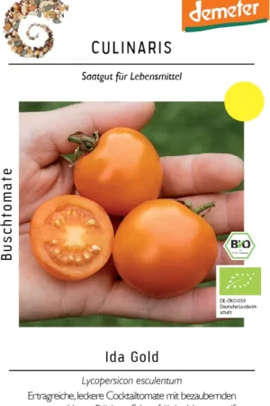Direct kopen | Culinaris Bio Struiktomaat "Ida Gold", 15 Korrels