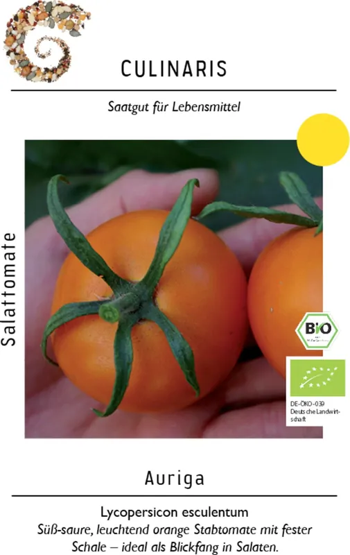 Culinaris Bio Saladetomaat "Auriga", 15 Korrels | Klantfavoriet