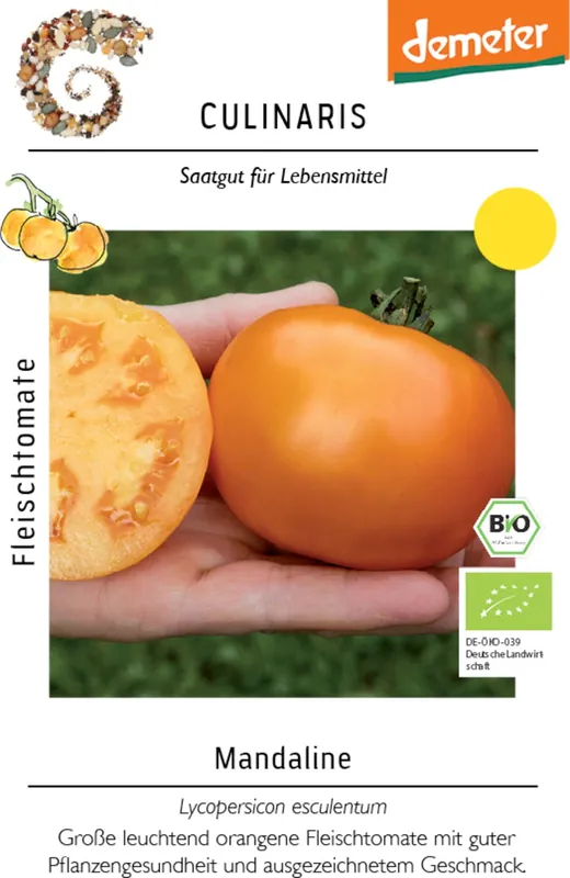 Culinaris Bio Vleestomaat "Mandaline", 15 Korrels - Voordeelprijs
