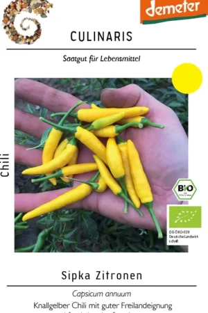 Scherpe prijs | Culinaris Bio Chili "Sipka Zitrone", 15 Korrels
