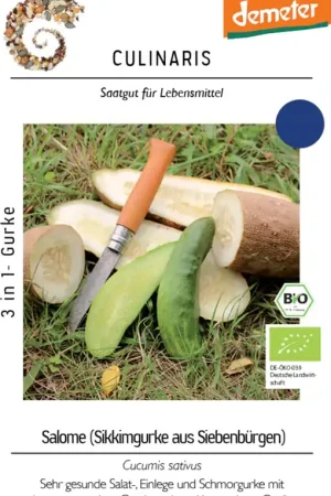 Expreslevering | Culinaris Bio Komkommer "Salome", 12 Korrels