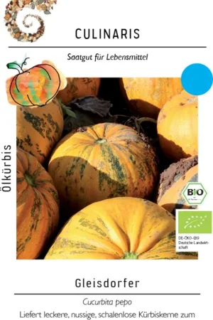 Actie | Culinaris Bio Oliepompoen Gleisdorfer, 10 Korrels