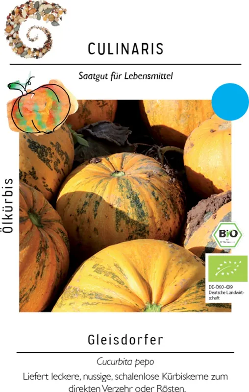 Actie | Culinaris Bio Oliepompoen Gleisdorfer, 10 Korrels