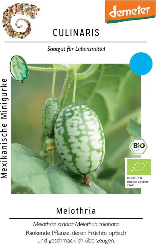 Speciale aanbieding - Culinaris Bio Mexicaanse Minikomkommer, 12 Korrels