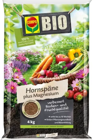 Fabrieksprijs - COMPO Biologische Hoornspaanders plus Magnesium VC, 4 kg