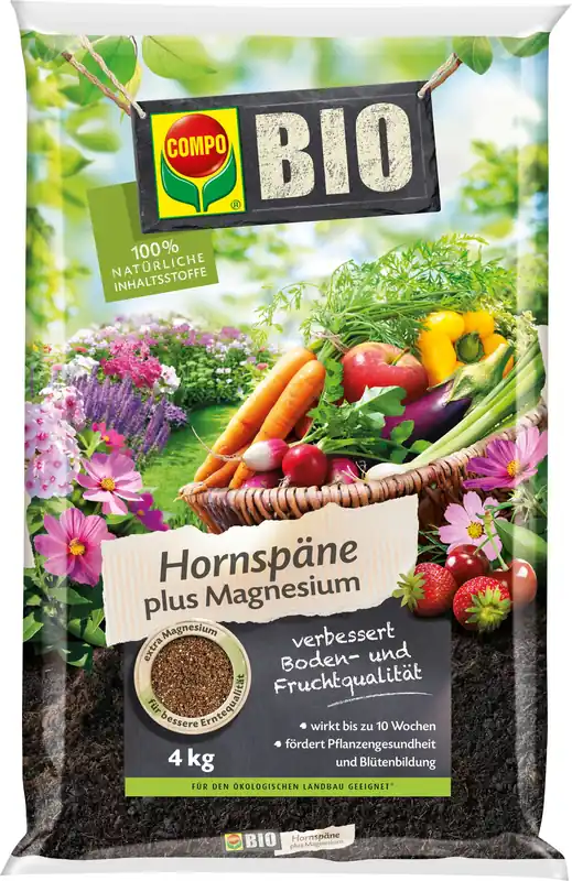 Fabrieksprijs - COMPO Biologische Hoornspaanders plus Magnesium VC, 4 kg